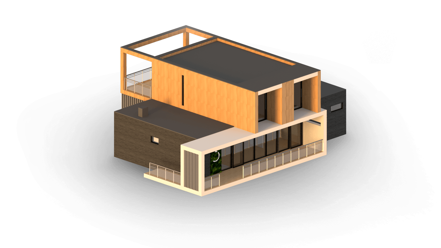 Готовые проекты быстровозводимых модульных домов | BY home